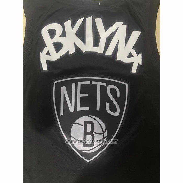 Camiseta Brooklyn Nets x AAPE Negro